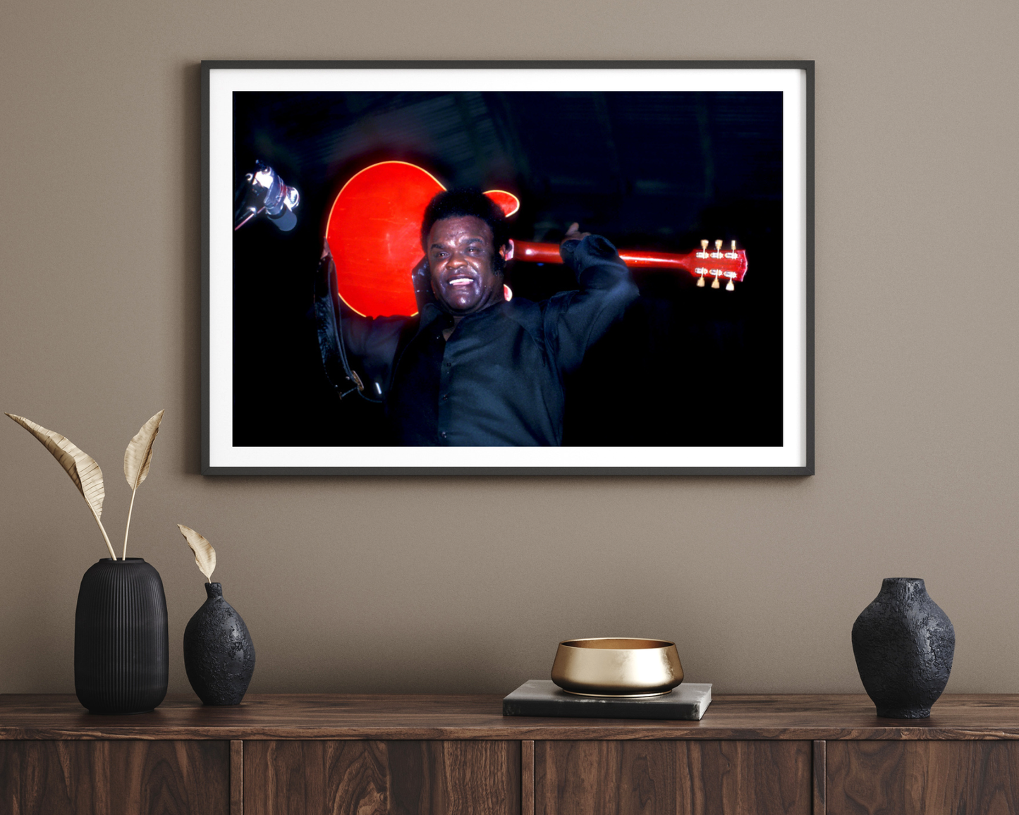 Freddie King - Scott Newton Print