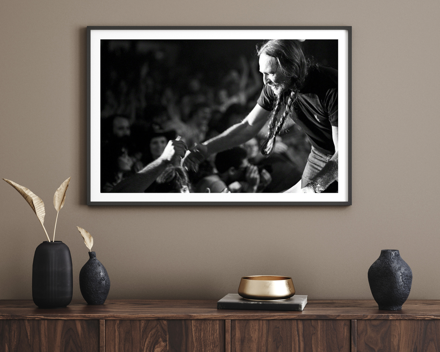 Willie Nelson - Scott Newton Print
