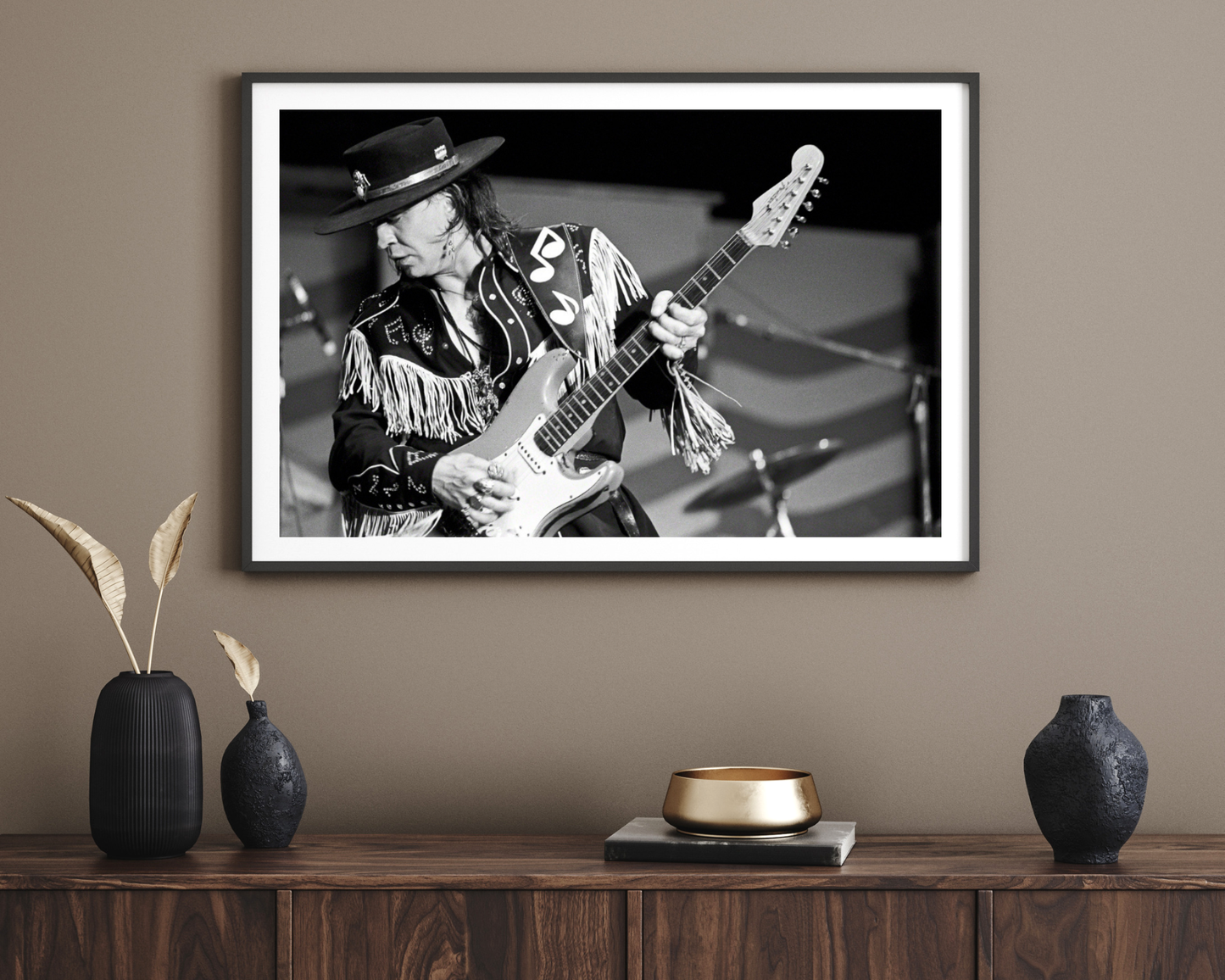 Stevie Ray Vaughan - Scott Newton Print