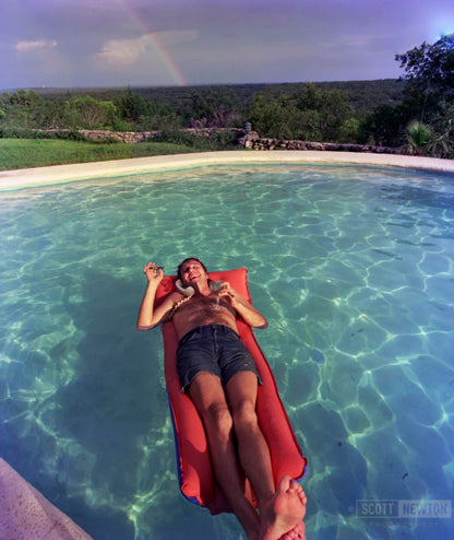 Jerry Jeff Walker - Scott Newton Print