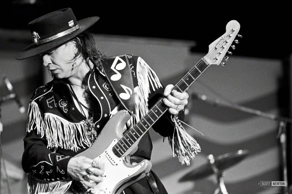 Stevie Ray Vaughan - Scott Newton Print