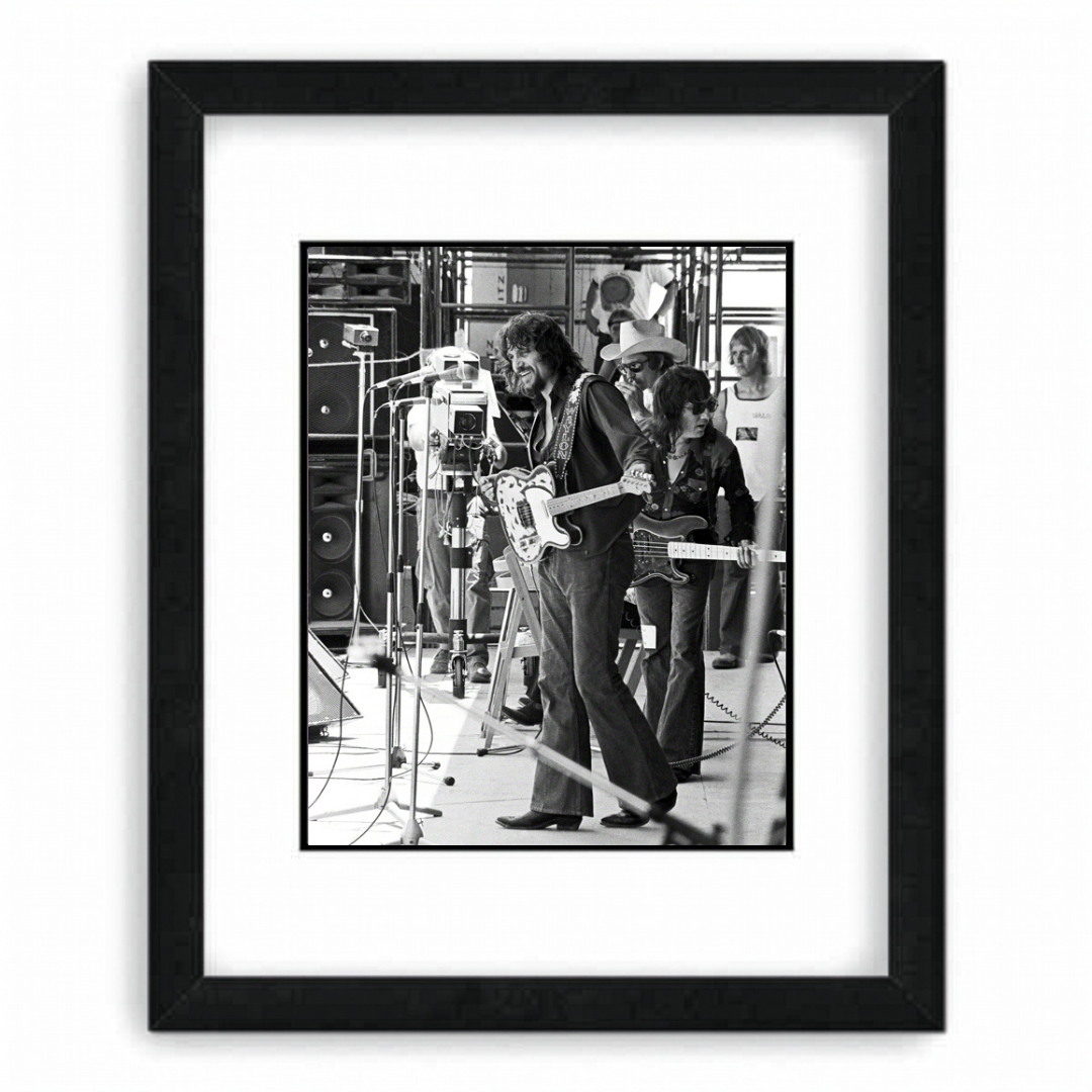 Waylon Jennings - Scott Newton Print