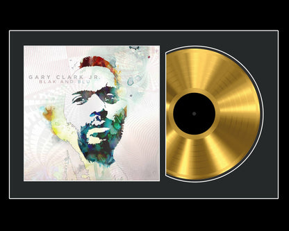 Gary Clark Jr: Black and Blu - Signed 24 Karat Gold Record