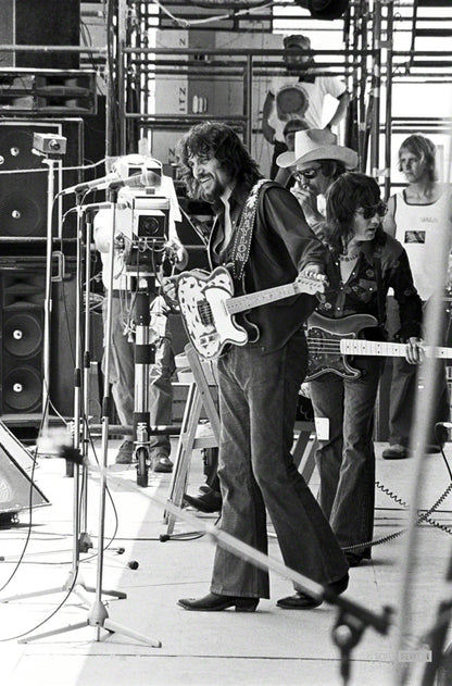 Waylon Jennings - Scott Newton Print