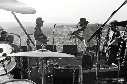 Willie Nelson and Merle Haggard - Scott Newton Print