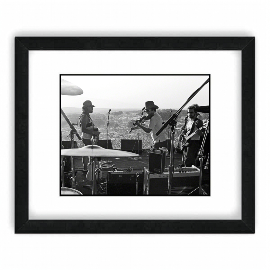 Willie Nelson and Merle Haggard - Scott Newton Print