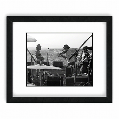 Willie Nelson and Merle Haggard - Scott Newton Print