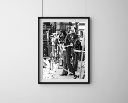 Waylon Jennings - Scott Newton Print